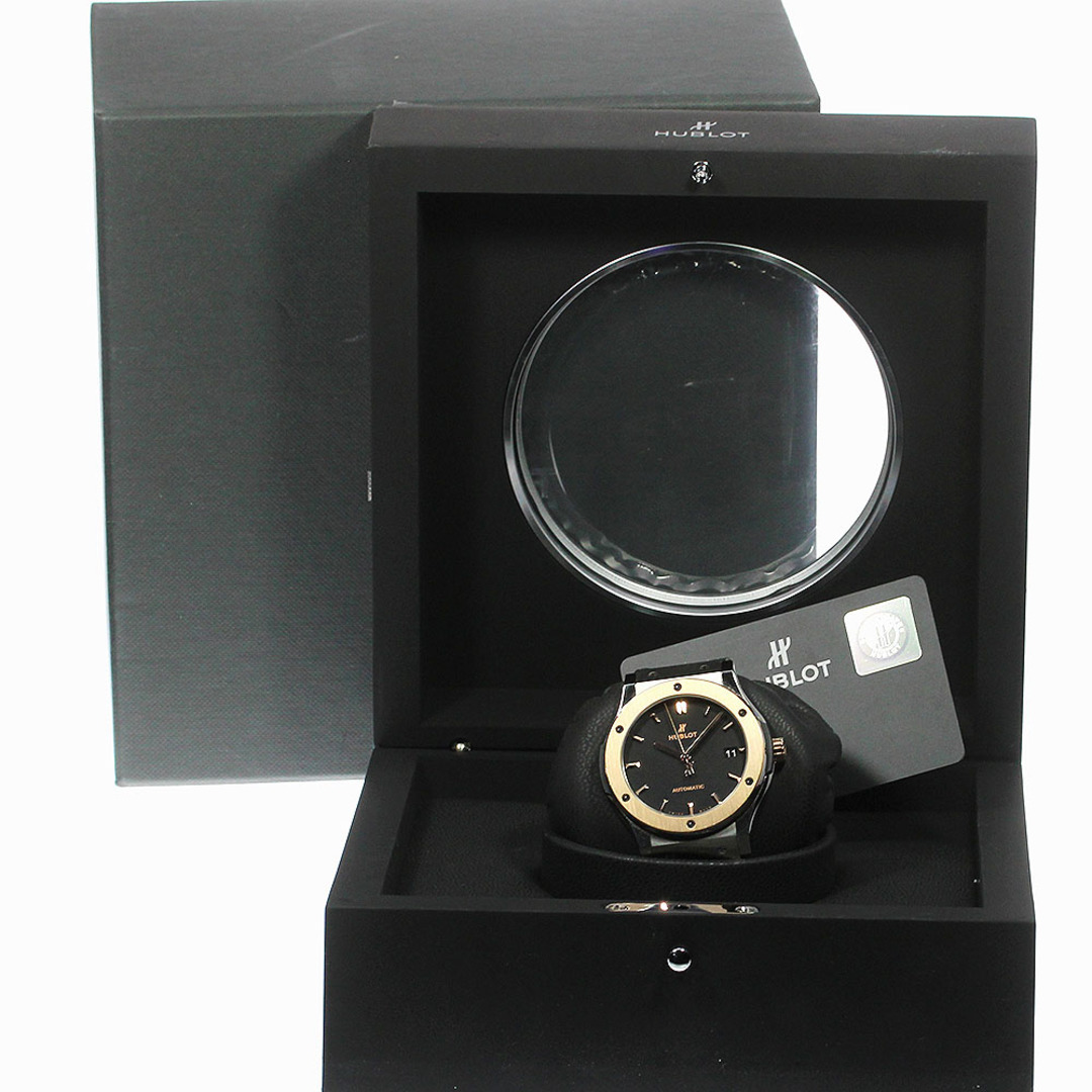 HUBLOT(ウブロ)のウブロ HUBLOT 511.NO.1181.LR クラシック フュージョン チタニウム キングゴールド 自動巻き メンズ 箱・保証書付き_771308 メンズの時計(腕時計(アナログ))の商品写真