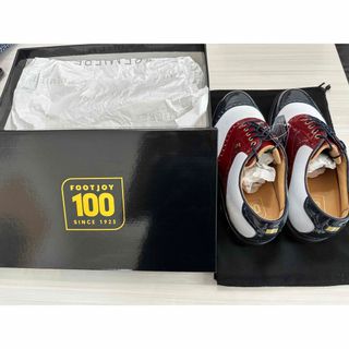 フットジョイ(FootJoy)の限定MEN’S ドライジョイズプレミアウィルコックス 100周年記念コレクション(シューズ)