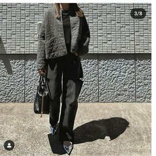 ZARA - ZARA パフジャケット ハート キルティング L 今期 正規品 完売