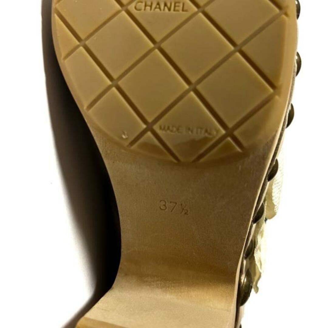 CHANEL - シャネル サンダル 37 1/2 レディース -の通販 by ブラン