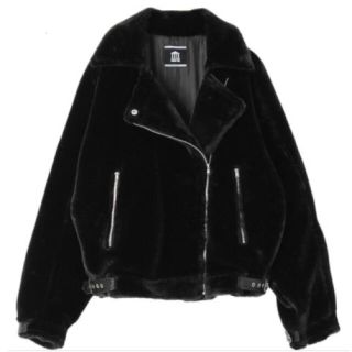 パメオポーズ(PAMEO POSE)の新品4.1万 pameo pose BEAR RIDERS JACKET(ライダースジャケット)