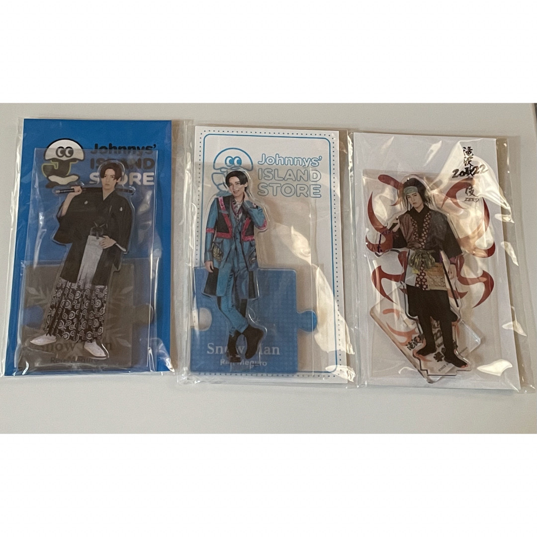 SnowMan 目黒蓮アクスタ 6点セットの通販 by あいころ's shop|ラクマ