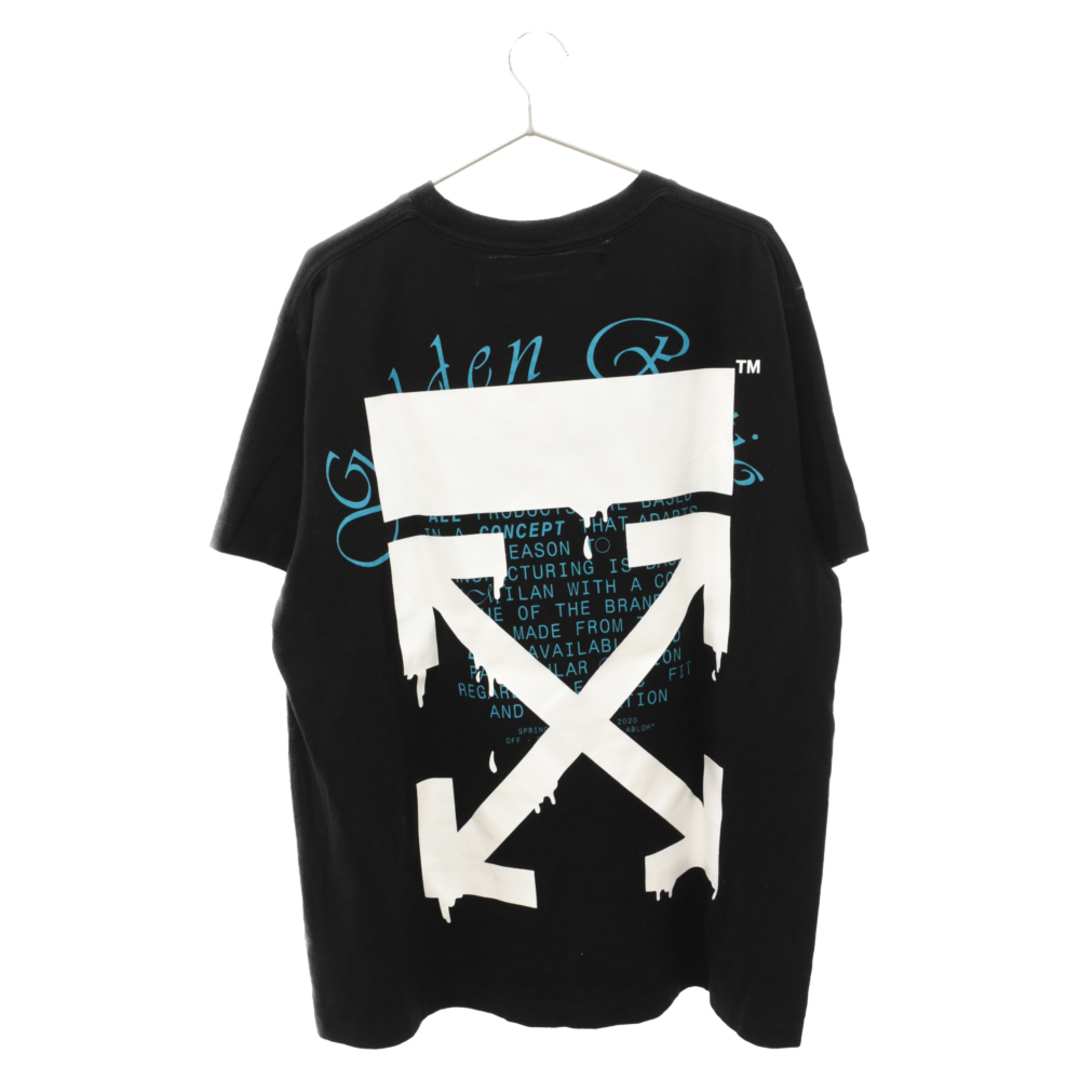 新品20SS OFF-WHITE ドリッピング アロー オーバーTシャツ XXS