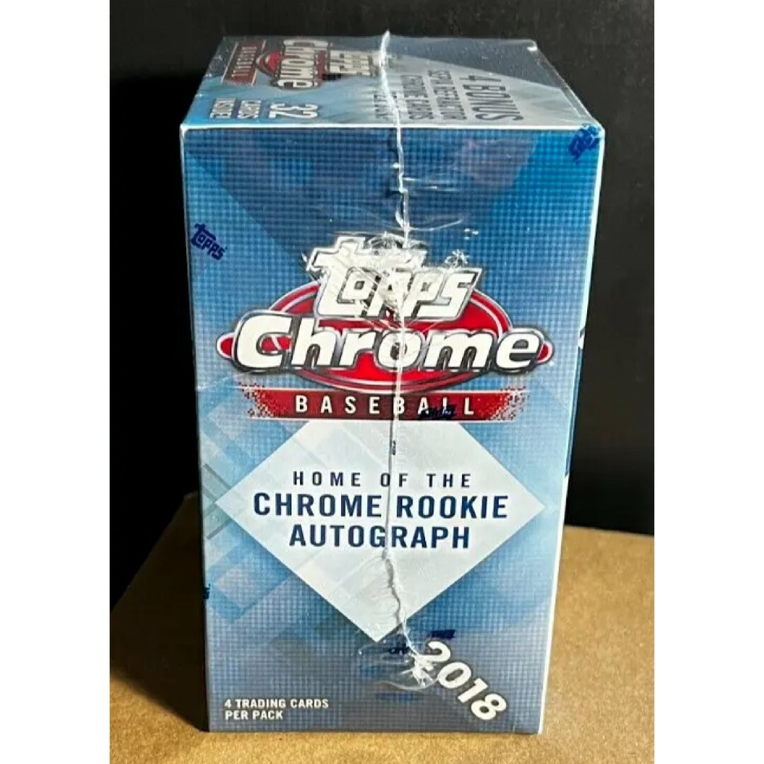 箱には少しへこみがございますラスト　大谷翔平　2018 Topps chrome クロームボックス  box