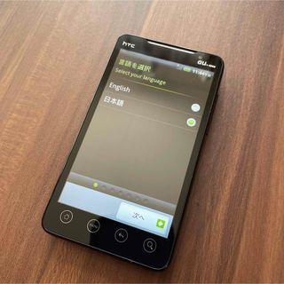 ハリウッドトレーディングカンパニー(HTC)のau htc EVO ISW11HT 3Gスマホ HDMI(スマートフォン本体)