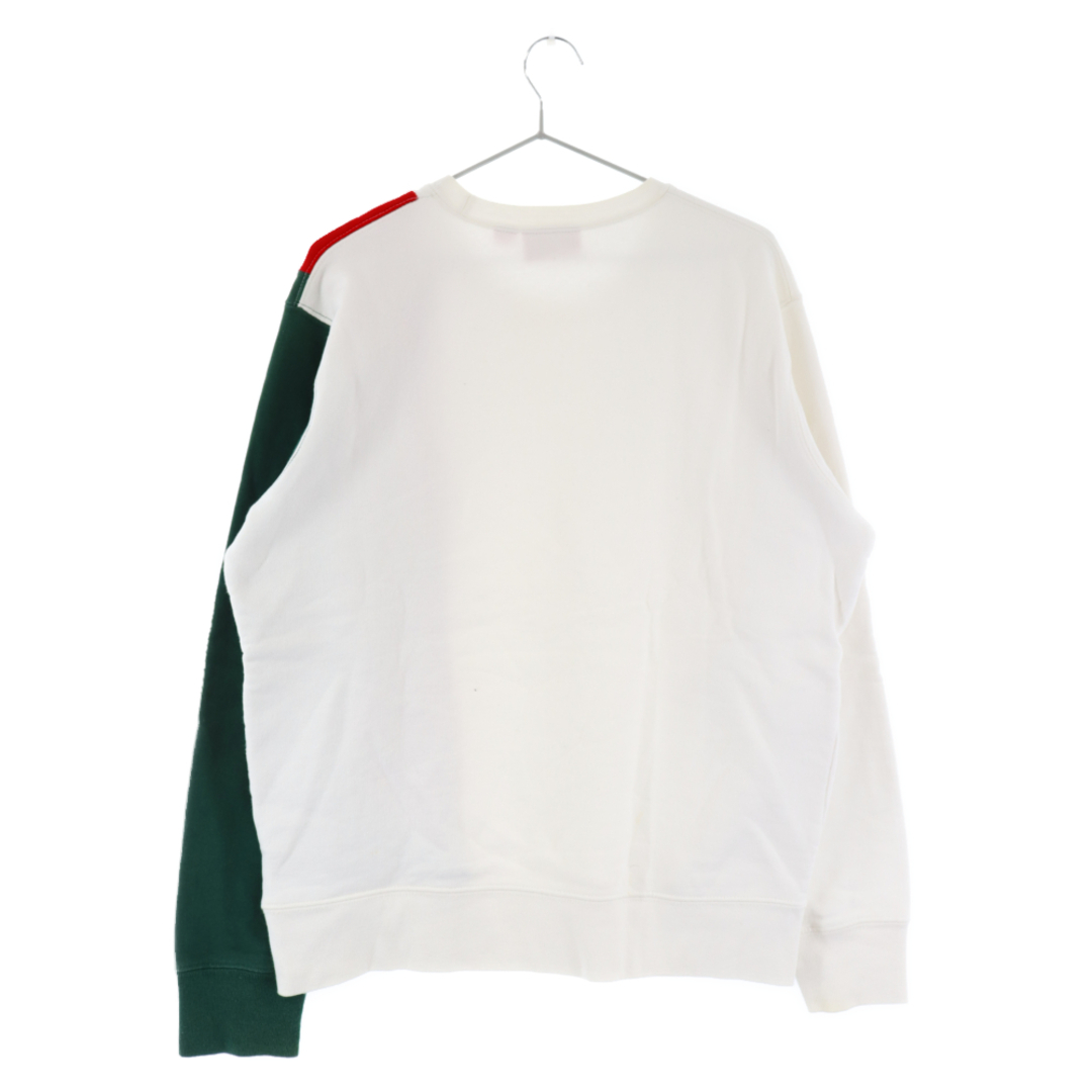 シュプリーム  16SS  Panelled Crewneck パネルロゴクルーネックスウェット メンズ L