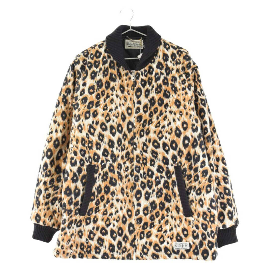 WACKO MARIA ワコマリア 20AW LEOPARD CAR CLUB JACKET DUCA VISCONTI レオパード カークラブ ドゥカ ヴィスコンティ ジップアップジャケット 20FW-WMO-BL09 ベージュ