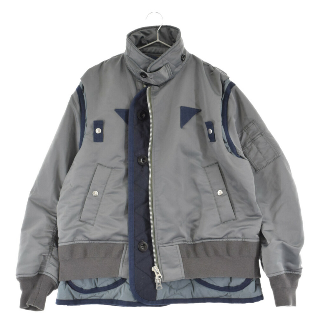 sacai - Sacai サカイ 22AW Nylon Twill Mix Blouson ナイロンツイル