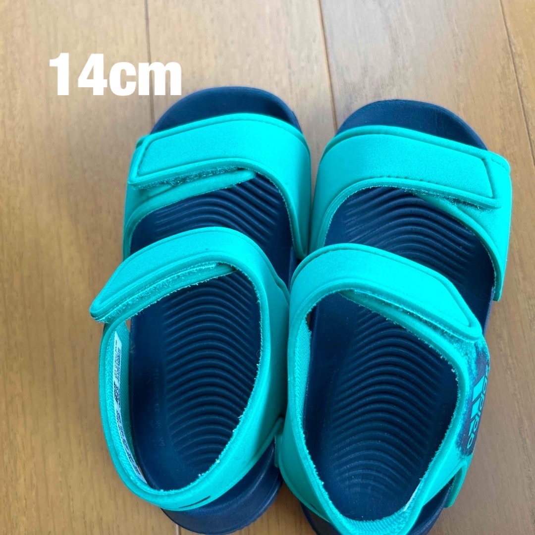 adidas(アディダス)のアディダス サンダル キッズ 14cm キッズ/ベビー/マタニティのベビー靴/シューズ(~14cm)(サンダル)の商品写真