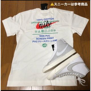 アドミラル(Admiral)の新品　NIKEナイキ　ブレーザー にピッタリな白シャツ(Tシャツ/カットソー(半袖/袖なし))