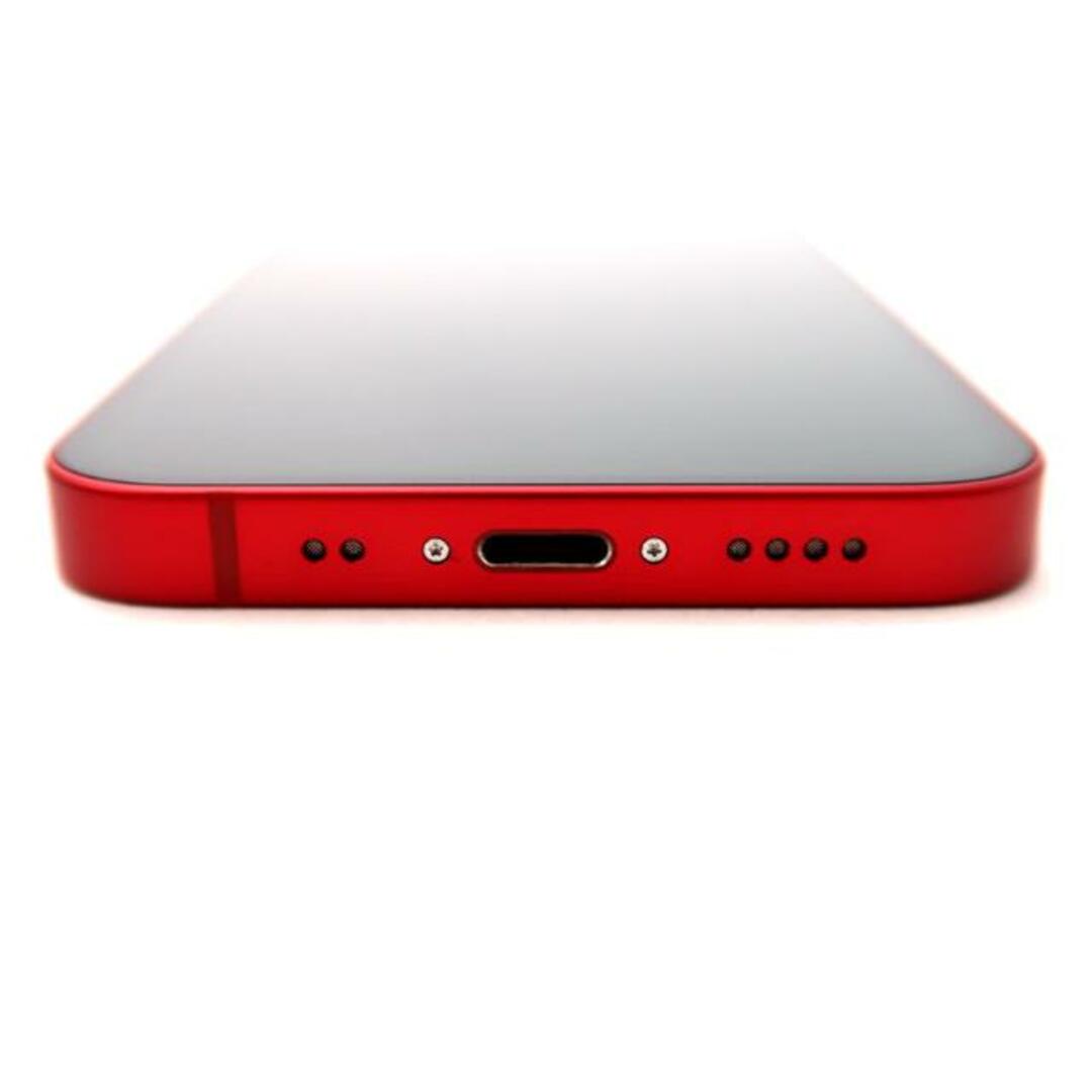 SIMロック解除済み iPhone13 mini 128GB プロダクトレッド au Bランク