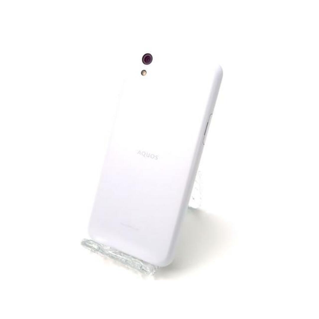 SIMロック解除済み AQUOS sense basic 702SH 32GB Aランク 本体【ReYuuストア】 ホワイト