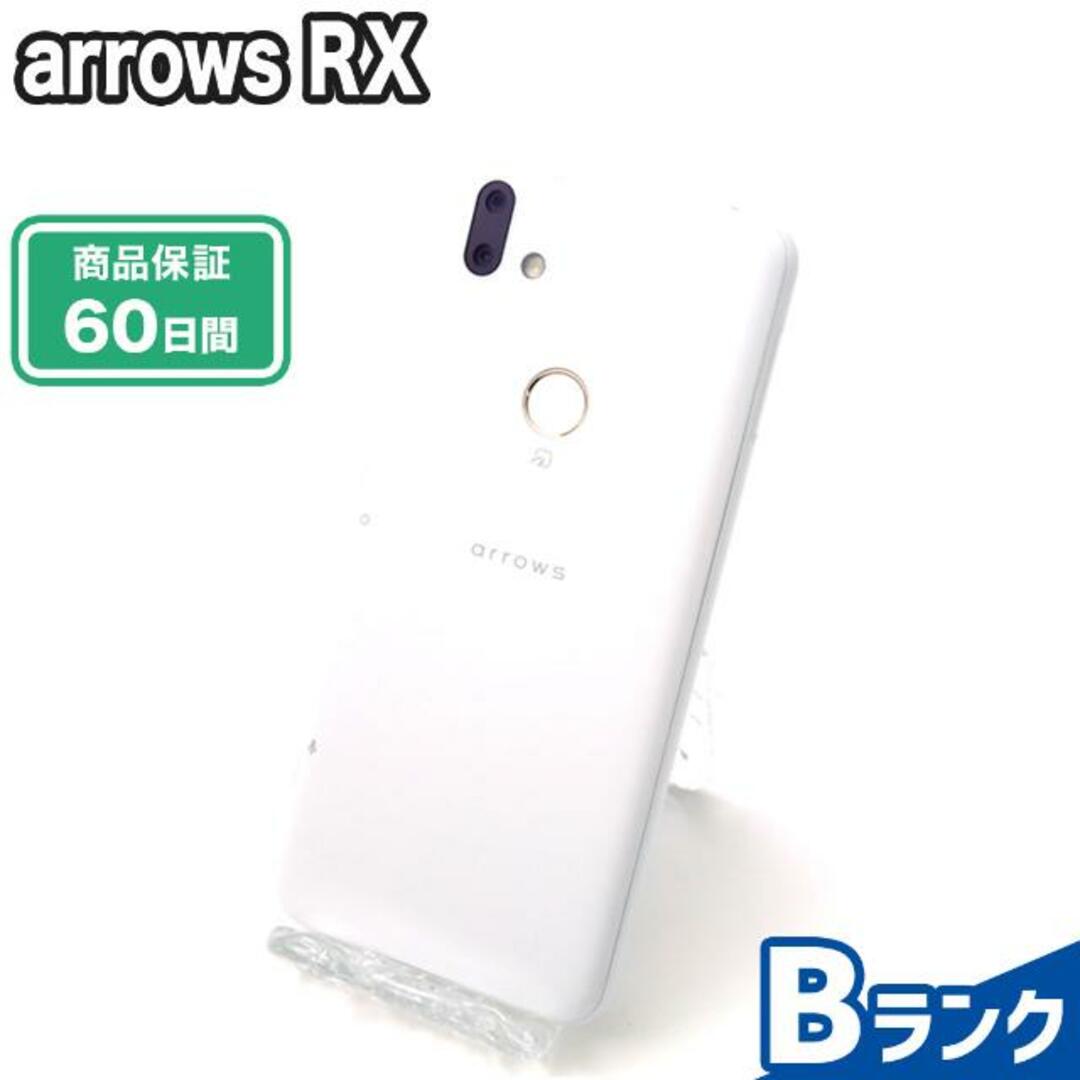 訳あり]FUJITSU arrows RX ホワイト スマホ本体 - スマートフォン本体