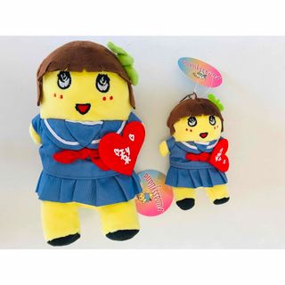 ふなっしー 女子高生 ぬいぐるみ マスコット 2点セット 新品 未 ふなっしー 女子高生 ぬいぐるみ マスコット 2点セット 新品 未