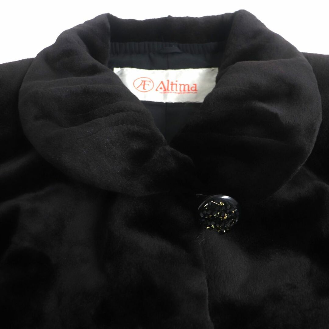 極美品▽Altima アルティマ SAGA MINK サガシェアードミンク 本毛皮 ...