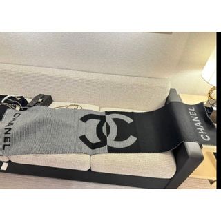 シャネル(CHANEL)のシャネルCHANEL♡カシミヤ   ストール　マフラー　新品(マフラー/ストール)