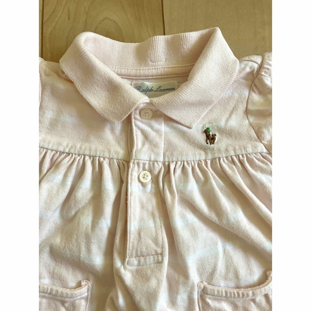 POLO RALPH LAUREN(ポロラルフローレン)のポロラルフローレンワンピース キッズ/ベビー/マタニティのベビー服(~85cm)(ワンピース)の商品写真