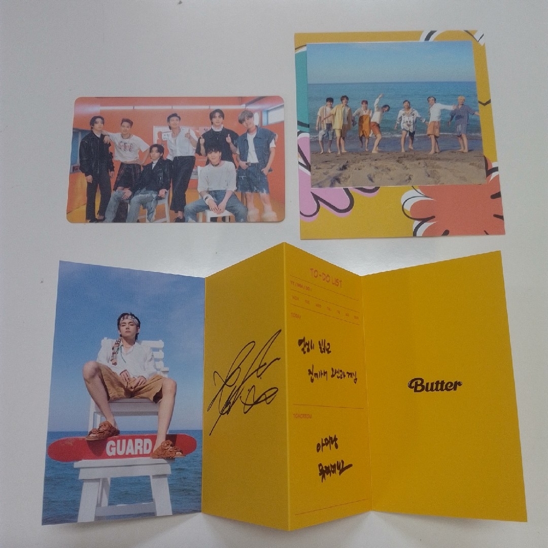 ○Butter BTS  箱無し発送 KR1081 エンタメ/ホビーのCD(K-POP/アジア)の商品写真