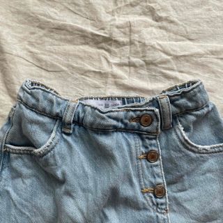 ザラキッズ(ZARA KIDS)の【zara】デニムスコート　100cm 105cm(パンツ/スパッツ)