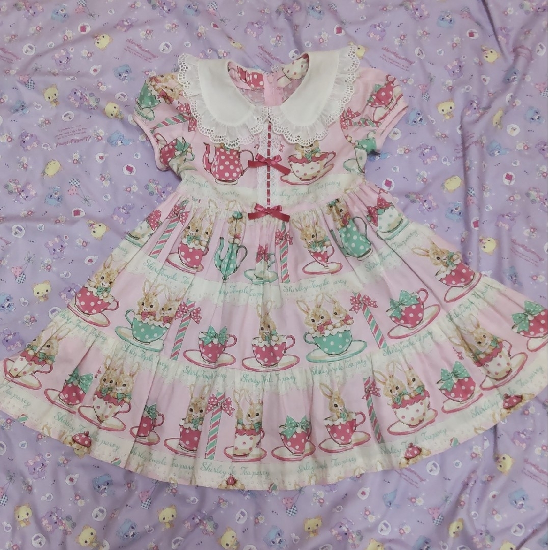 Shirley Temple - ティーカップウサギワンピースの通販 by marienoie