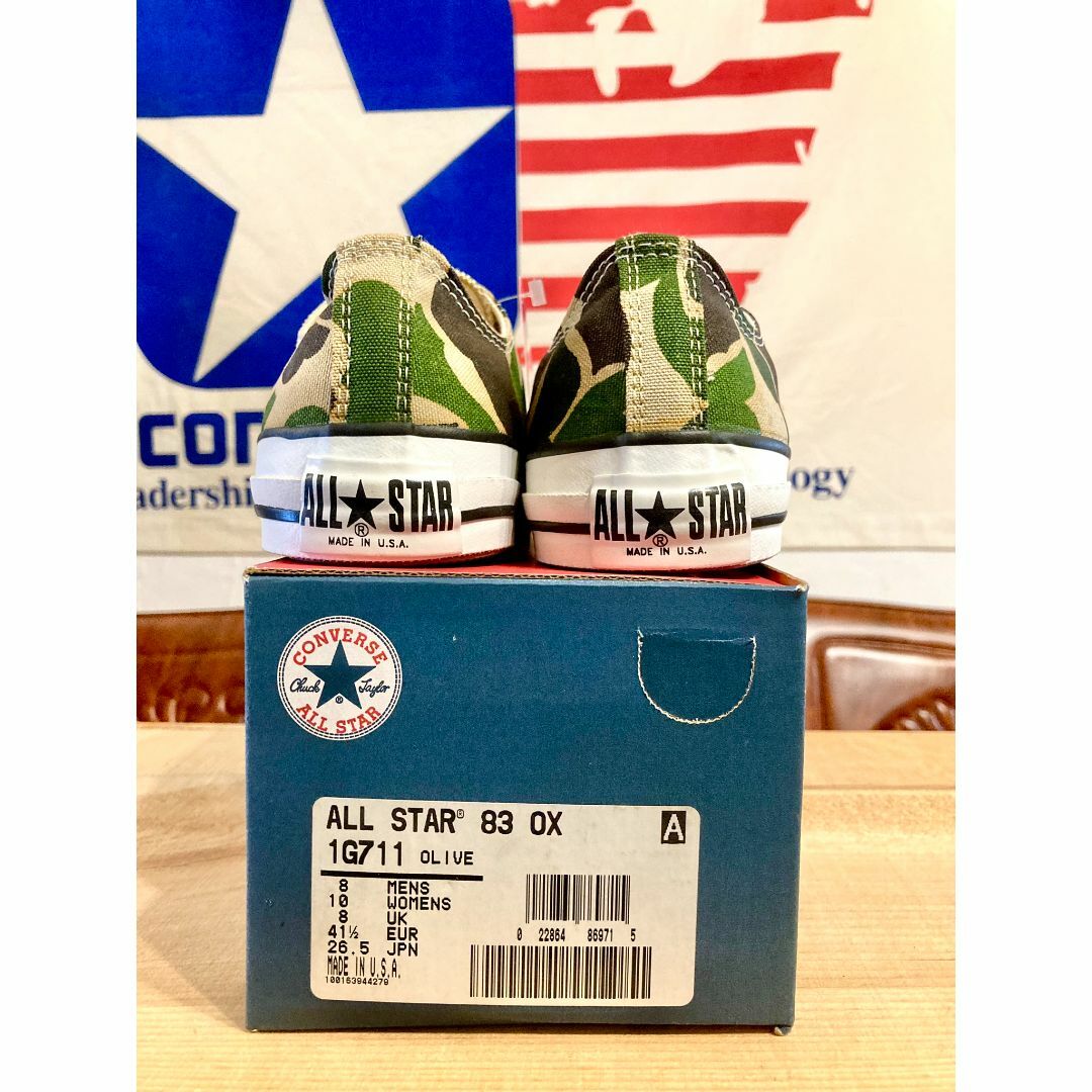 CONVERSE - ☆90s!USA!レア!コンバース オールスター カモフラ CONVERSE - ☆90s!USA!レア!コンバース オールスター カモフラ