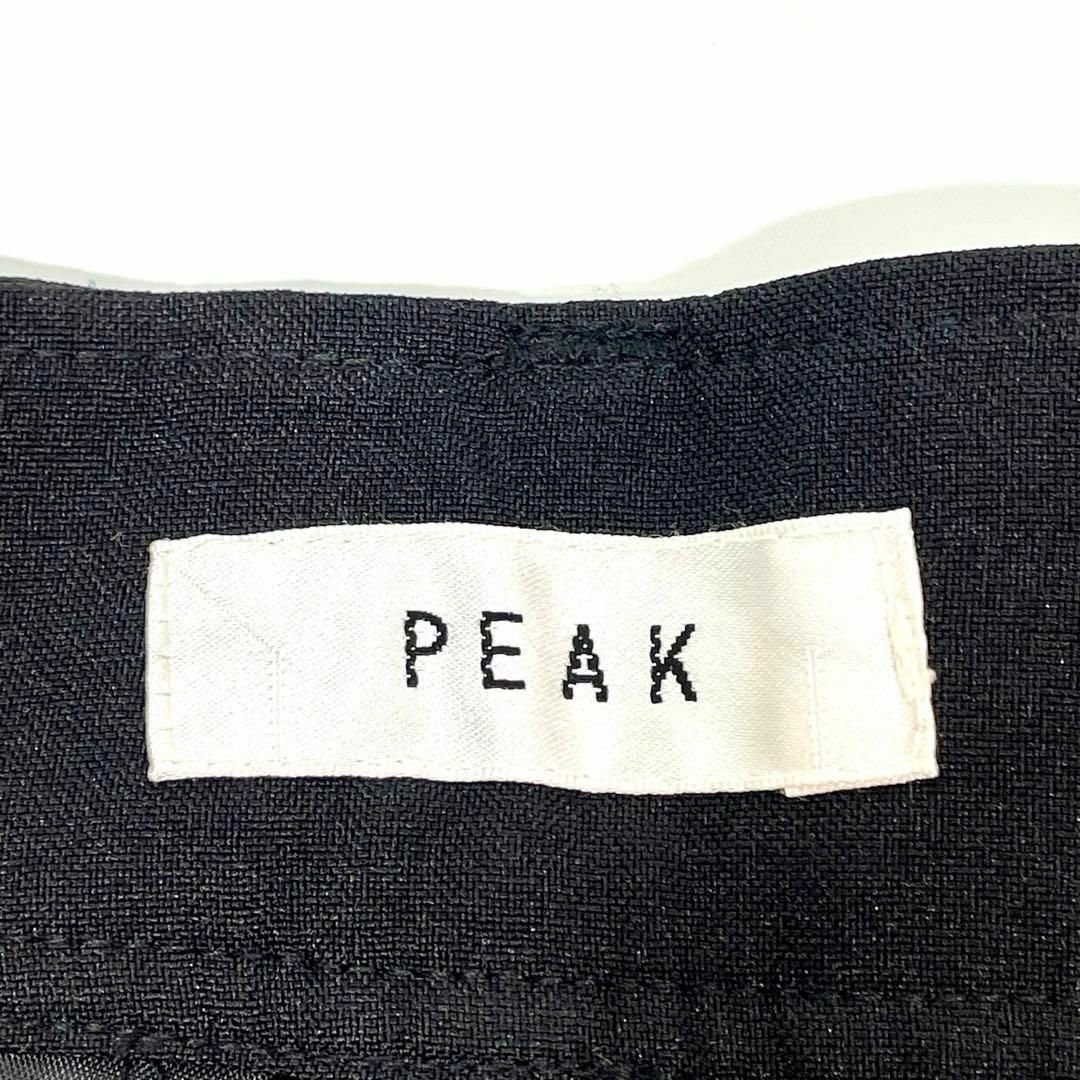 【新品】PEAK ピーク ビジネスパンツ スラックス 黒 S レディースのパンツ(その他)の商品写真