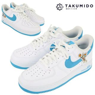 ナイキ(NIKE)のナイキ スニーカー SPACE PLAYERS AIR FORCE 1 DJ7998-100 サイズ8 約26cm 未使用 ホワイト ライトブルー NIKE 【中古】 | 靴 エアフォース1 スペースプレイヤーズ ファッション メンズ カジュアル ローカット 美品 プレゼント(スニーカー)