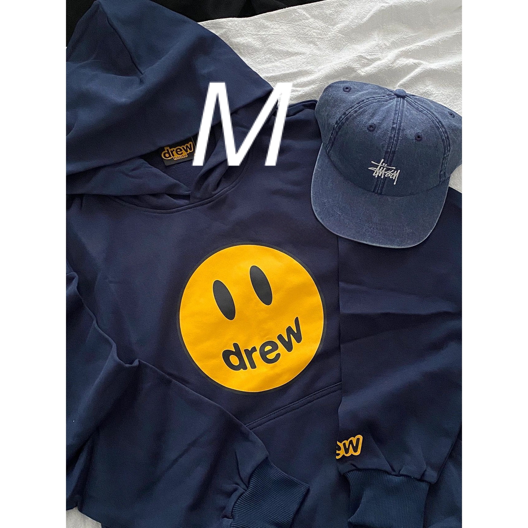 Drew House Mascot Hoodie NAVY Mサイズ パーカー