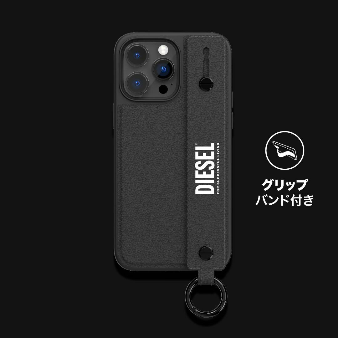 DIESEL iPhone X/Xs ケース ハンドストラップ スマホケース グ