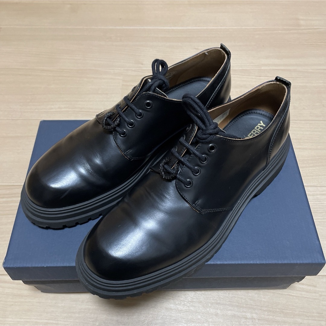 ダービーシューズFRED PERRY ダービーシューズ 43 28cm 美品