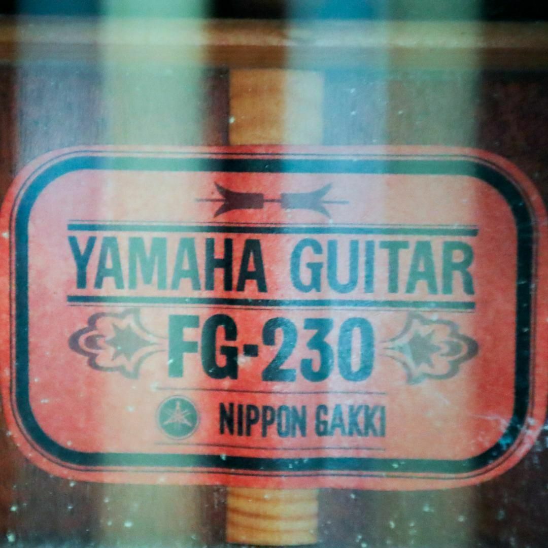 【極美品】YAMAHA FG-230 アコースティックギター 12弦 赤ラベル