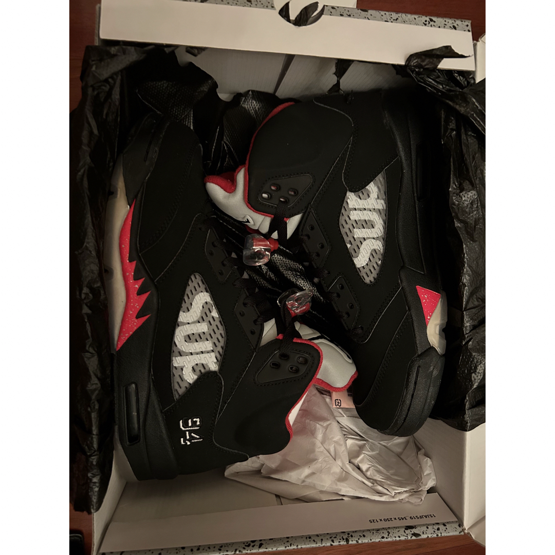 NIKE - 新品 未使用 Supreme×Nike Air Jordan 5 Retro の通販 by ...