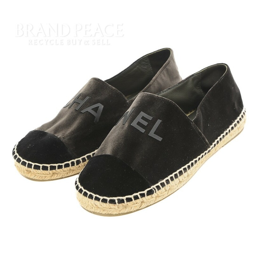 [美品] CHANEL シャネル espadrille エスパドリーユ