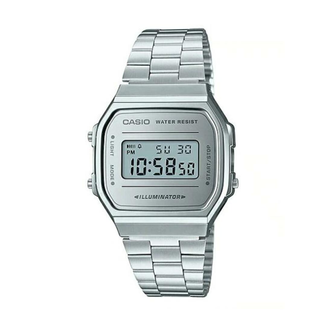 CASIO(カシオ)の【並行輸入品】【日本未発売】CASIO STANDARD MENS カシオ スタンダード A168WEM-7 腕時計 時計 ブランド メンズ キッズ 子供 男の子 チープカシオ チプカシ デジタル 日付 カレンダー シルバー 銀 メタル 送料無料 メンズの時計(腕時計(アナログ))の商品写真