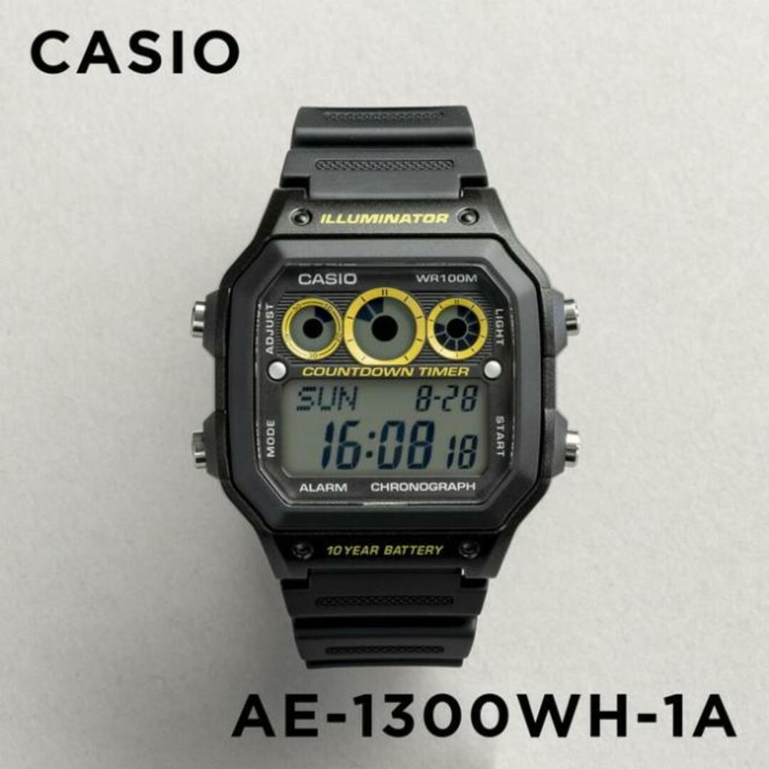 CASIO(カシオ)の【並行輸入品】【日本未発売】CASIO STANDARD MENS カシオ スタンダード AE-1300WH-1A 腕時計 時計 ブランド メンズ キッズ 子供 男の子 チープカシオ チプカシ デジタル 日付 防水 サッカー フットサル 審判 レフェリー ブラック 黒 海外モデル 送料無料 メンズの時計(腕時計(アナログ))の商品写真