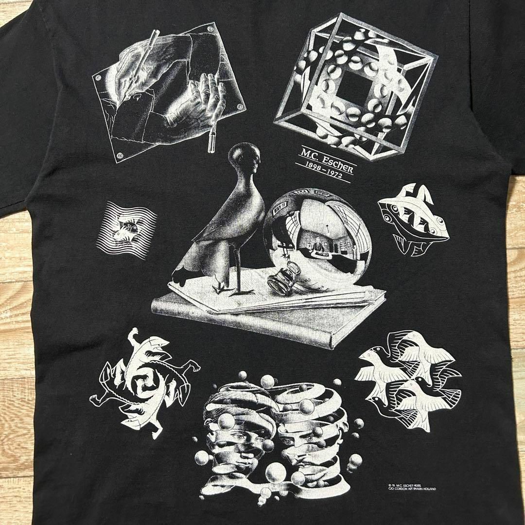 90s ANDAZIA M.C.ESCHER s/s tee Tシャツ