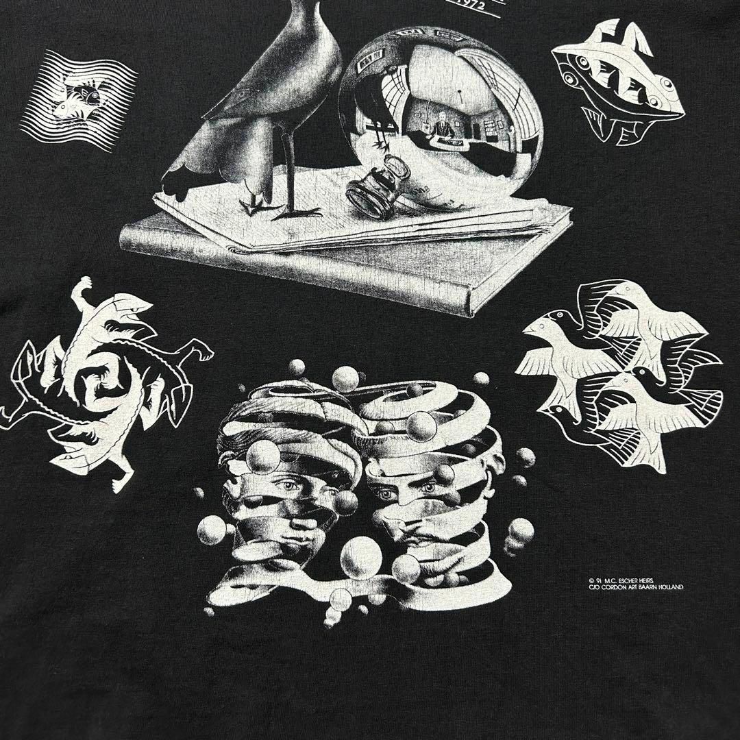 USA製 M.C.ESCHER エッシャー Tシャツ ヴィンテージ 1991