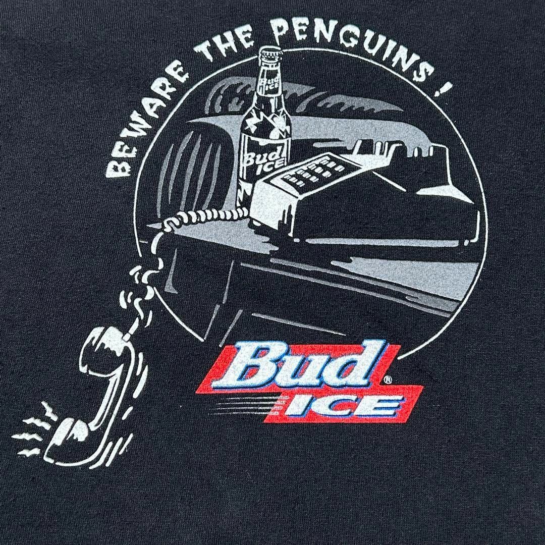 BUD ICE バドアイス Tシャツ ヴィンテージ ペンギン オフィシャル XL 7