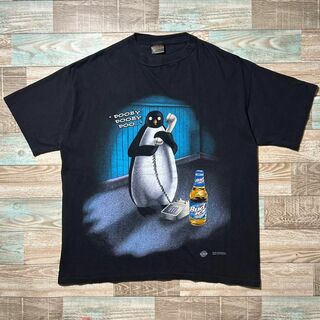 BUD ICE バドアイス Tシャツ ヴィンテージ ペンギン オフィシャル XL