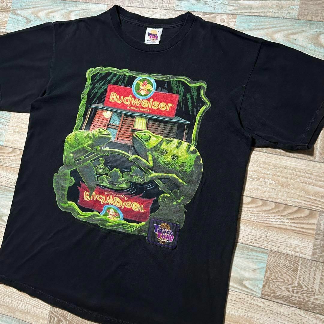 USA製 バドワイザー Tシャツ プロモ カメレオン オーバーサイズ XXL