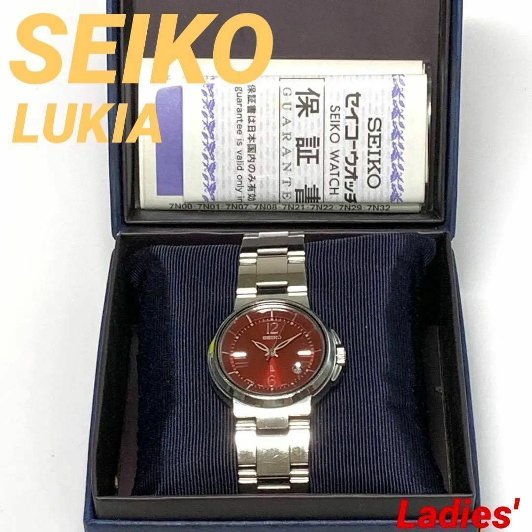 761 SEIKO セイコー ルキア レディース 腕時計 デイト 新品電池交換済