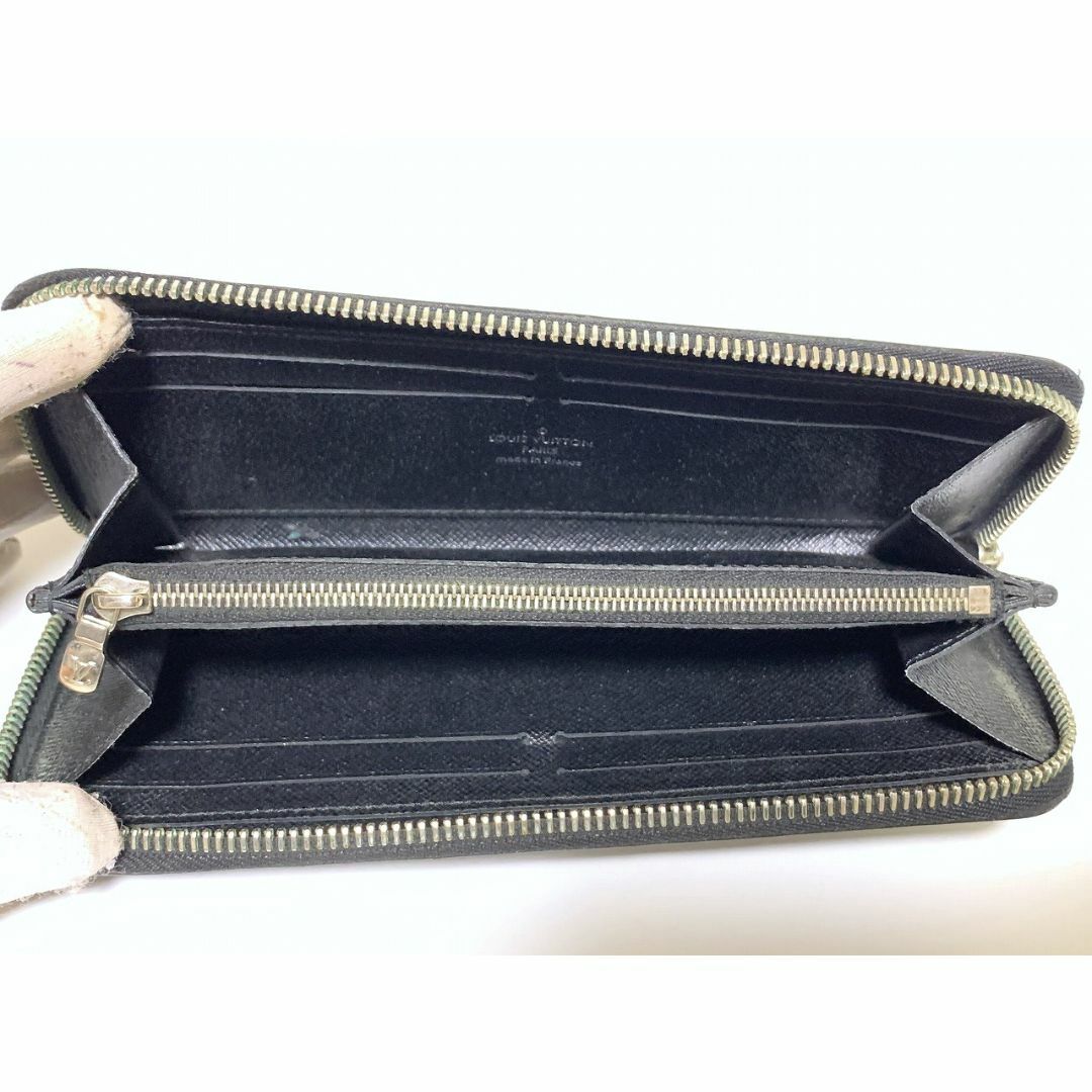 ルイヴィトン エピ ジッピー 財布 黒 箱・保存袋付 M60915 D11 - 財布