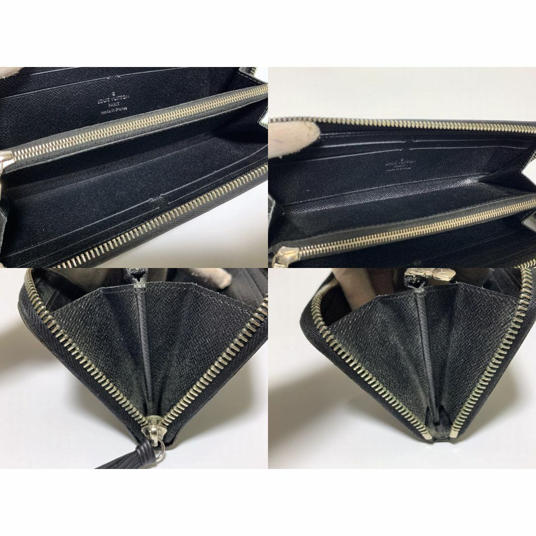 ルイヴィトン エピ ジッピー 財布 黒 箱・保存袋付 M60915 D11 - 財布