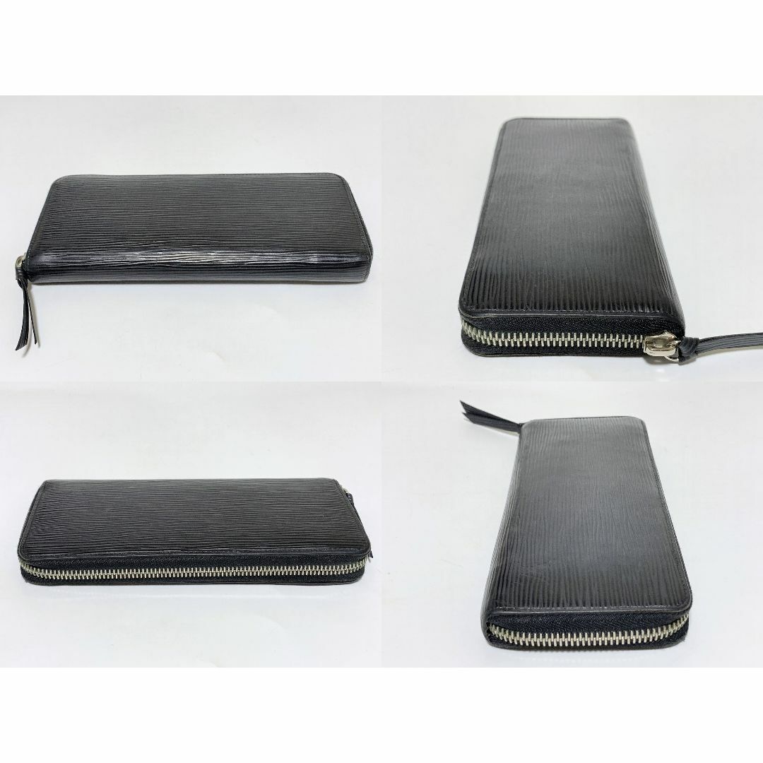 ルイヴィトン エピ ジッピー 財布 黒 箱・保存袋付 M60915 D11 - 財布