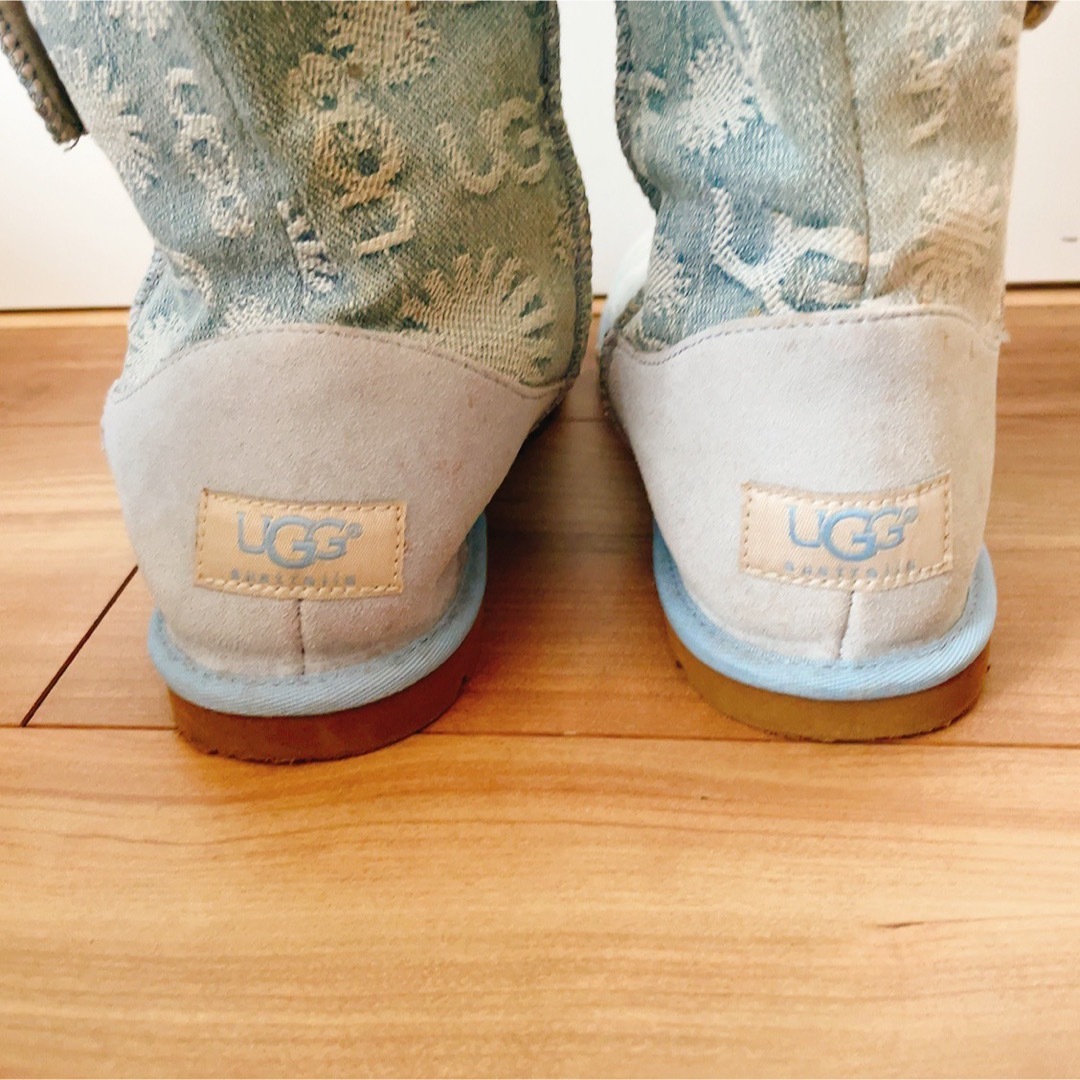 UGG ムートンブーツ 24cm デニム