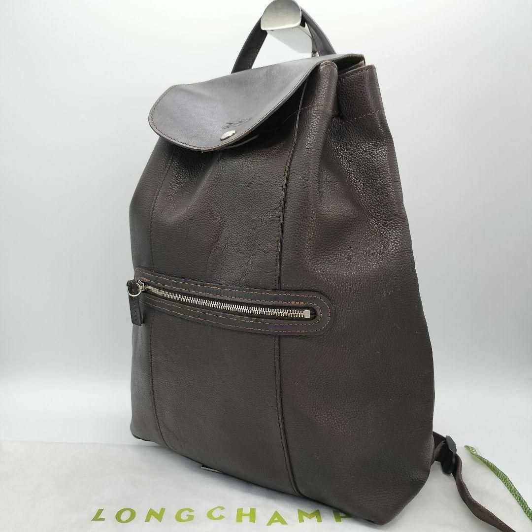 LONGCHAMP - 【極美品】ロンシャン ル フローネ リュック オールレザー ...