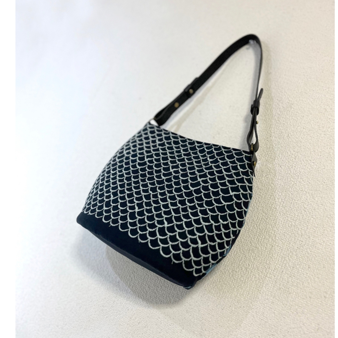 ミナペルホネン*新作 ペア2wayショルダーバッグ*マーメイド×スカイフラワー