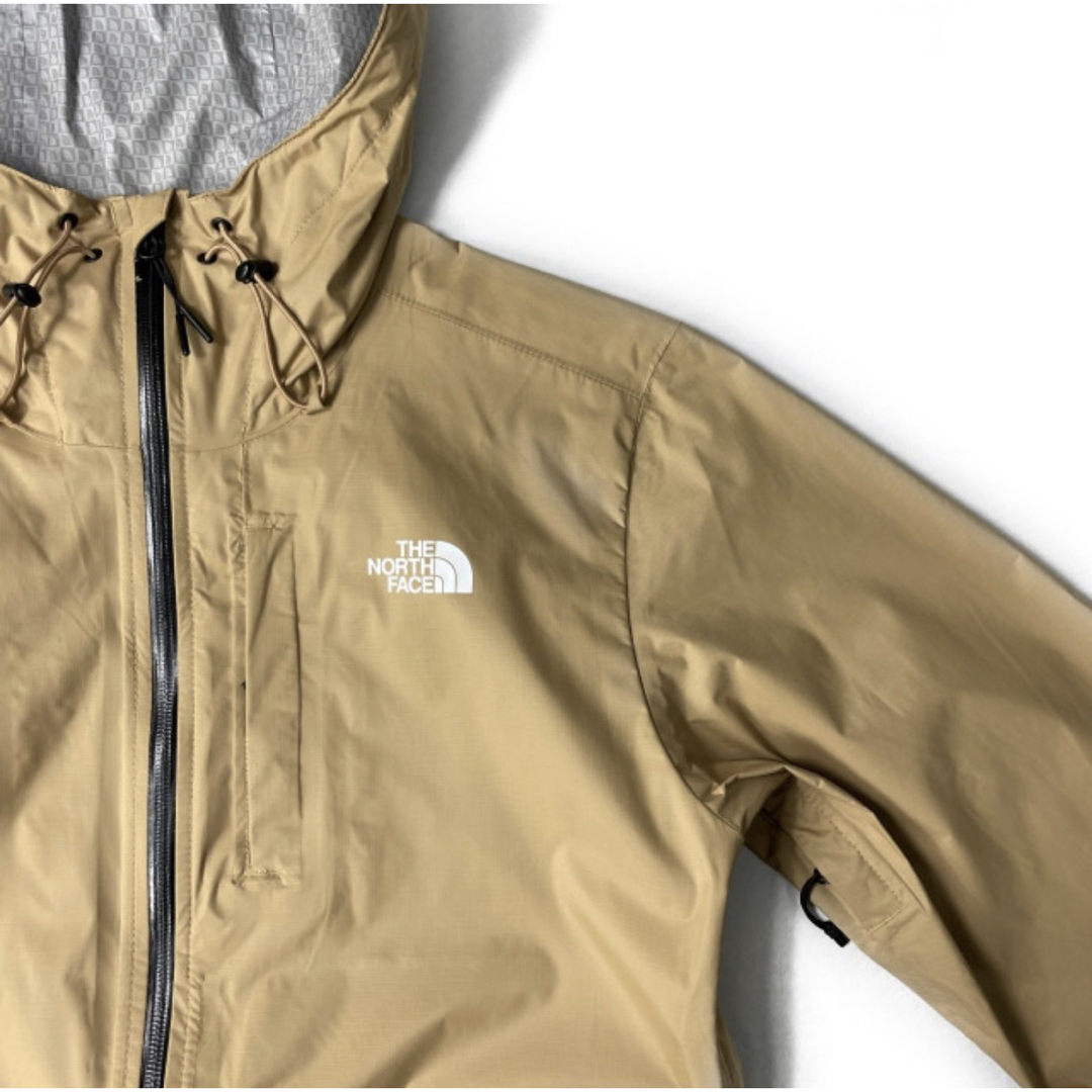 THE NORTH FACE US限定 撥水 止水ジップ 裏地総柄(L)茶