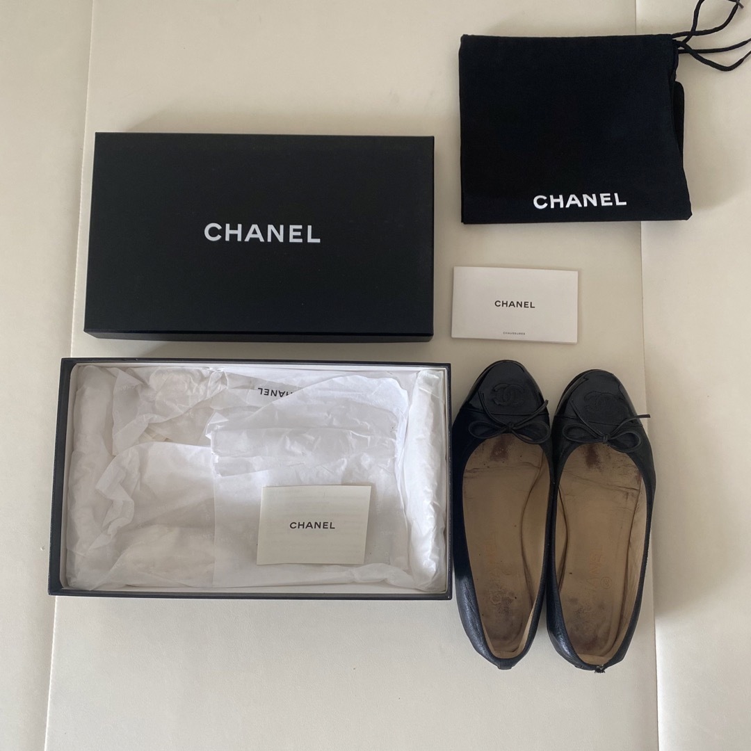 CHANEL バレエシューズ .5   バレエシューズ