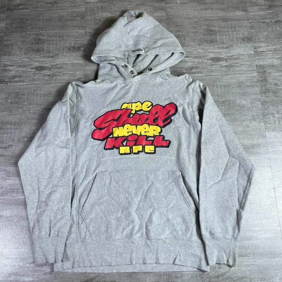 初期タグ A BATHING APE BAPE ベイプ大猿 パーカー フーディー | フリマアプリ ラクマ